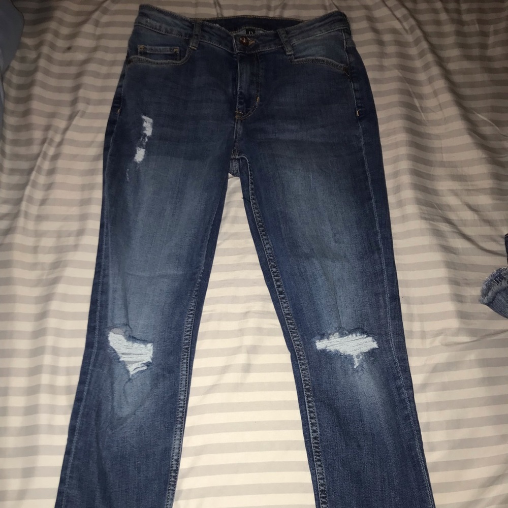 Dark Wash Denim Jeans